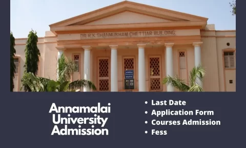 Annamalai University Admission
