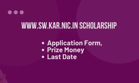 sw.kar.nic.in Scholarship