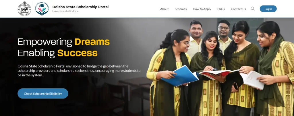 Odisha Scholarship Portal